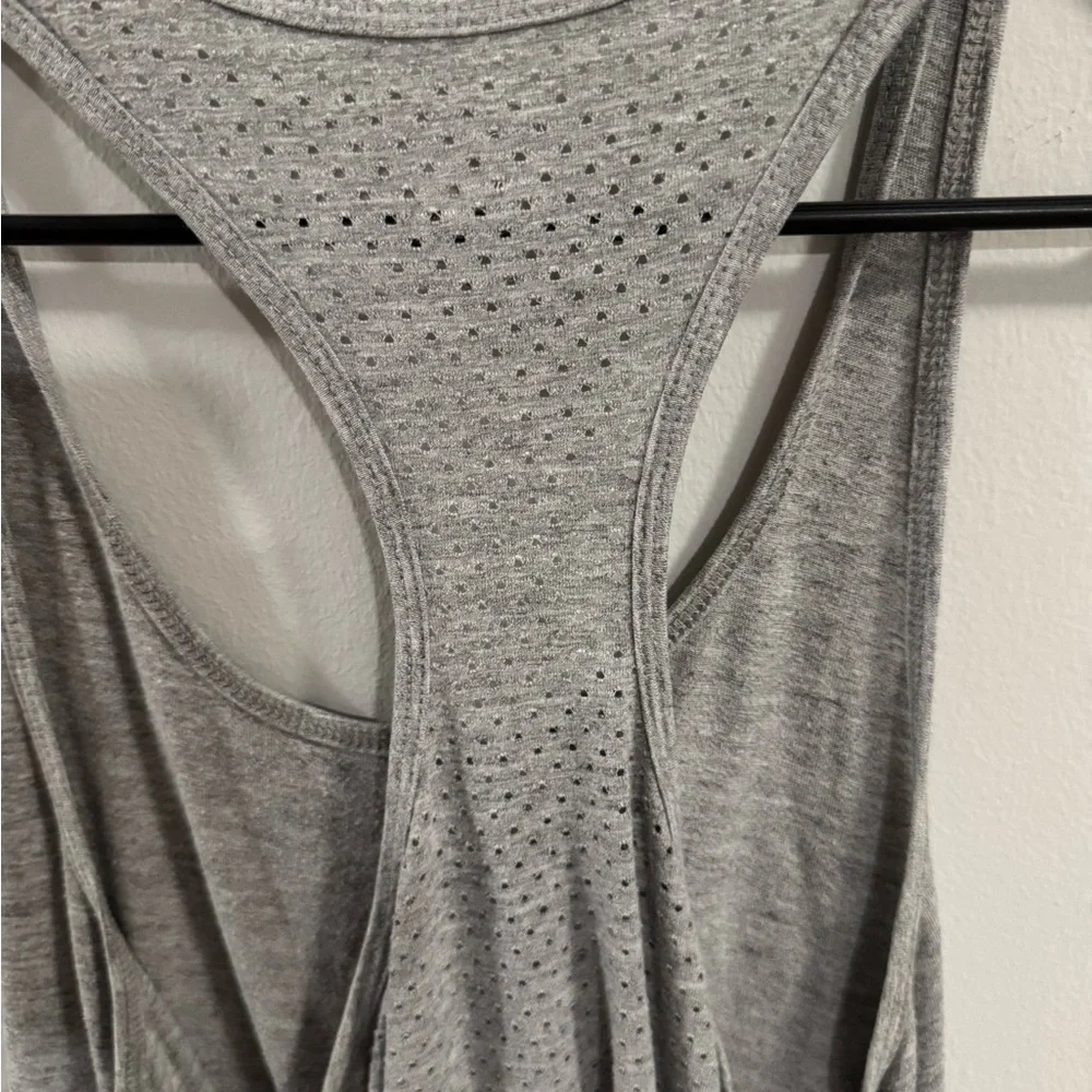 Reebok Light Grey Racerback Performance Tank - Picture 4 of 4